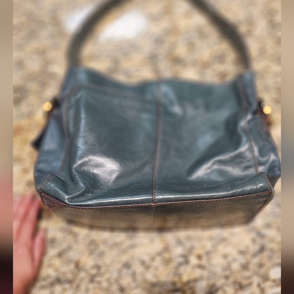 HOBO Render Shoulder Bag Deep MOSS LEATHER - Picture 6 of 11